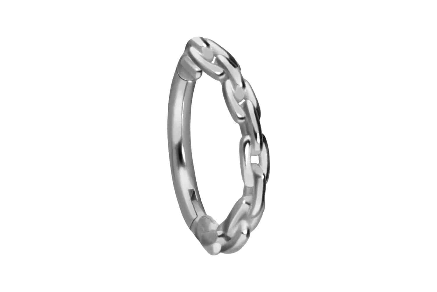 Chirurgenstahl Segmentring Clicker Piercing KETTEN-DESIGN